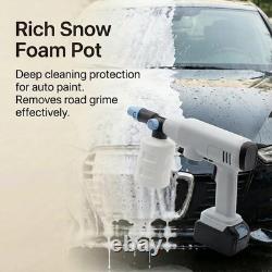 Portable Cordless Pressure Washer 725PSI Mobile Wireless Power Washer with 21V