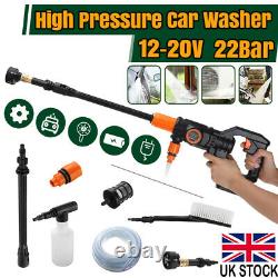 Portable Cordless Pressure Washer Power Water Cleaner 320PSI with Battery Wash Car