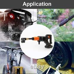 Portable Cordless Pressure Washer Power Water Cleaner 320PSI with Battery Wash Car