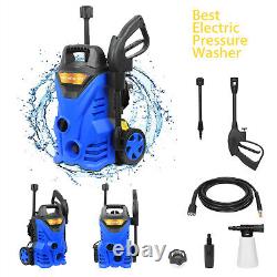 Portable Electric High Pressure Washer Power 1860 PSI/128 BAR Patio Car Clean