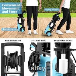 Portable Electric High Pressure Washer Power 2000 PSI 130 BAR Patio Car Cleaning