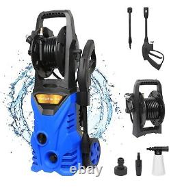 Portable Electric Pressure Washer High Power 2260 PSI/156 BAR Water Patio Car