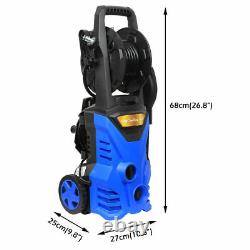 Portable Electric Pressure Washer High Power 2260 PSI/156 BAR Water Patio Car