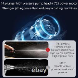 Portable High Car Pressure Washer iOCHOW 580PSI Cordless Electric Power Washer