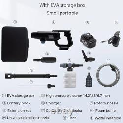 Portable High Car Pressure Washer iOCHOW 580PSI Cordless Electric Power Washer