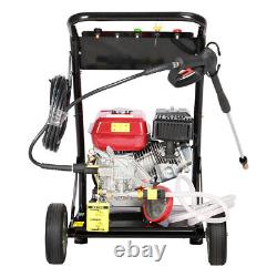 Portable Petrol Powered High Power Pressure Jet Washer 7HP Engine Max 3950 PSI