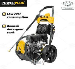 Power Plus Pressure Washer 3900PSI/270BAR Petrol Jet Power Car Wash Cleaner