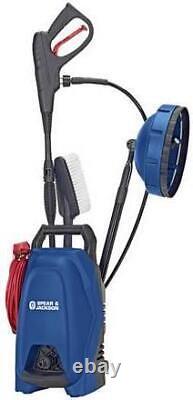 Power Washer 1400w Spear and Jackson 100 Bar Pressure Washer Car Patio Cleaner
