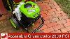 Power Washing How To Assemble U0026 Use Greenworks 2300 Psi Pressure Washer