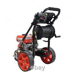 Powerful 170 Bar 2465psi Petrol Pressure Washer Jet Wash Patio Cleaner 20m Hose