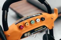 Powerful 272 BAR 3950PSI Petrol Pressure Washer Jet Wash Patio Cleaner PW3950SI