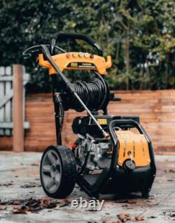 Powerful 272 BAR 3950PSI Petrol Pressure Washer Jet Wash Patio Cleaner PW3950SI