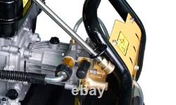Powerful 272 BAR 3950PSI Petrol Pressure Washer Jet Wash Patio Cleaner PW3950SI