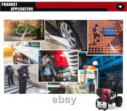 Powerful 275 Bar 3950psi Petrol Pressure Washer Jet Wash Patio Cleaner 20m Hose