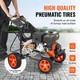 Powerful 4400 Psi Gas Pressure Washer 15lmin 26 Gpm 5 Nozzle Set Car Cleaning