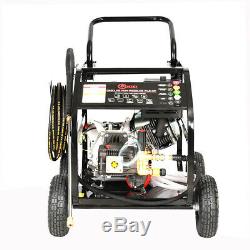 Powerful Black Pressure Washer 15hp Engine 4800psi Commercial Home Use Pump Unit