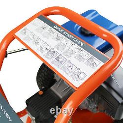 Powerful Petrol Pressure Washer 4200 PSI 290 BAR + Rotary Cleaner 20 Inch