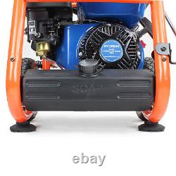 Powerful Petrol Pressure Washer Jet Washer 3100 PSI 213 BAR 7HP Hyundai Engine
