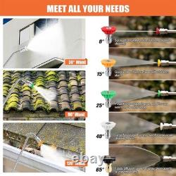 Pressure Washer Extension Wand Set Power Washer Lance Gun Attachment 4000PSI UK