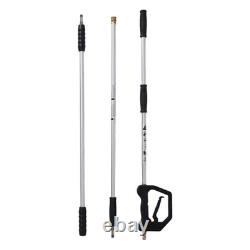 Pressure Washer Extension Wand Set Power Washer Lance Gun Attachment 4000PSI UK