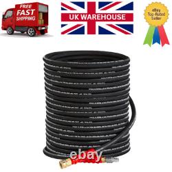 Pressure Washer Hose, 3/8 Inch X 50 FT, Quick Connect, 4000 PSI, High Tensile