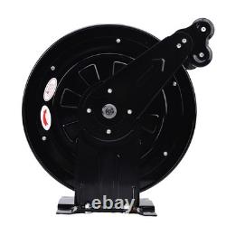 Pressure Washer Hose Reel Double Arm 3/8inx32.81ft Auto Rewind 4000PSI Power
