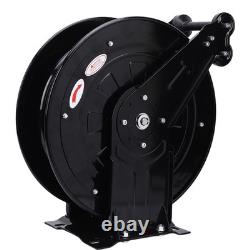 Pressure Washer Hose Reel Double Arm 3/8inx32.81ft Auto Rewind 4000PSI Power