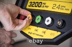 Pressure Washer Petrol 220 Bar 3200PSI 224cc Gas Powered Heavy Duty Champion