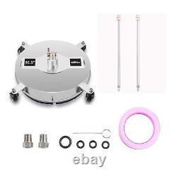Pressure Washer Surface Cleaner 4000 PSI Stainless Steel Housing Power Washer