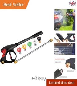 Professional Jet Wash Lance M22 14mm 4000 PSI Cleaning Power for All Surfaces