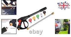 Professional Jet Wash Lance M22 14mm 4000 PSI Cleaning Power for All Surfaces
