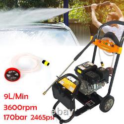 Professional Pressure Washer Power Jet Washer 2465psi/150 bar 7.5hp engine UK