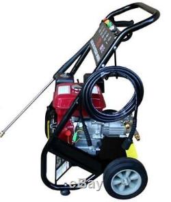 Progen 2500psi Petrol Power Pressure Jet Washer Engine With Gun Hose Easy Start