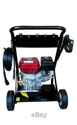 Progen Petrol Power Jet Washer 2500psi 6.5hp Engine With Gun Hose Free Oil