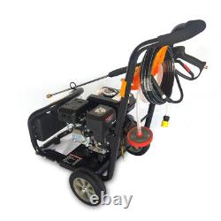 Quality 7.5HP 2465PSI Petrol High Power Pressure Jet Washer Cleaner OHV Engine