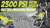 Review Ryobi 2300psi Electric Pressure Washer Power Washer Pressure And Gpm Test Car Detail