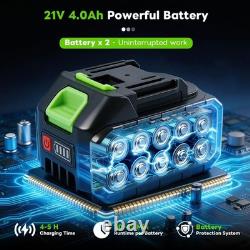 Rivlox Cordless Pressure Washer, 1500 PSI Portable Power Washer Black Green