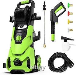 Rock&Rocker Powerful Electric Pressure Washer, 2150PSI Max 2.6 GPM Power Washer