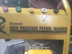 RocwooD 3000 PSI 7HP 10 LPM Petrol High Power Pressure Jet Washer