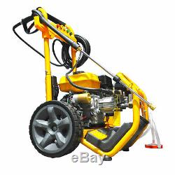 RocwooD ELECTRIC START Petrol Pressure Power Jet Washer 2400 PSI 8HP 12M Hose