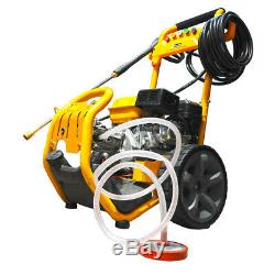 RocwooD ELECTRIC START Petrol Pressure Power Jet Washer 2400 PSI 8HP 12M Hose