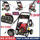 Rocwood Petrol Pressure Washer 3950 Psi 7hp 10 L High Power Jet Cleaner Washer