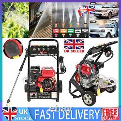 RocwooD Petrol Pressure Washer 3950 PSI 7HP 10 L High Power Jet Cleaner Washer