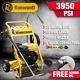 Rocwood Petrol Pressure Washer 3950 Psi 7hp 10 Litre High Power Jet Free Oil