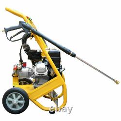 RocwooD Petrol Pressure Washer 3950 PSI 7HP 10 Litre High Power Jet FREE Oil