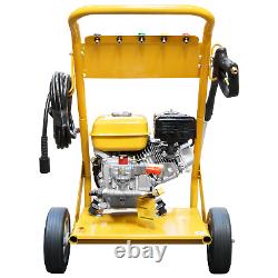 RocwooD Petrol Pressure Washer 3950 PSI 7HP 10 Litre High Power Jet FREE Oil