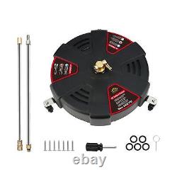Rotary Surface Cleaner 16inch 3600PSI Driveway Power Washer High Pressure Washer