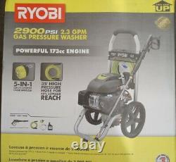 Ryobi Pressure Washer 2900 PSI 2 3 GPM Compact Outdoor Power Equipment Cleaning