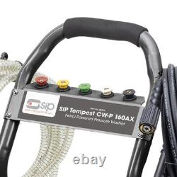 SIP TEMPEST Petrol Pressure Washer Power 2349psi 162 Bar 4.7kW 6.5hp 402L/h Flow