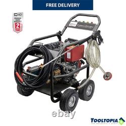 SIP TEMPEST Petrol Pressure Washer Power 4350psi 300 Bar 6.6kW 9hp 900L/h Flow